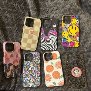 CASELY iPhone 13 Pro cases set of 7